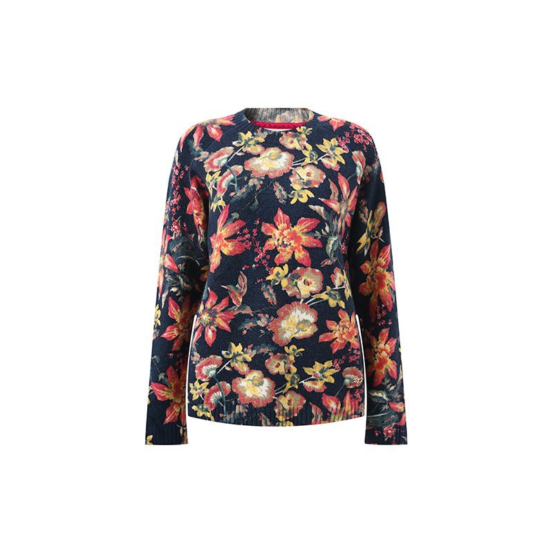 Women's Leopard Print Pullover Sweater